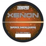 Xenon Tapered Leaders, Orange, 0.30-0.60mm, 12lb-50lb, 5x15m