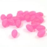 Pink Oval Beads, 5mm