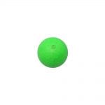 Floating Round Bead, 12mm, Green